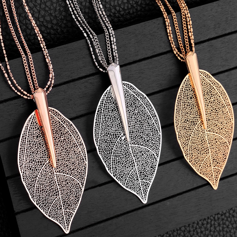 Fashion-New-Rose-Gold-Color-Necklace-For-Women-Necklaces-Pendants-Sweater-Chain-Big-Leaves-Pendant-Statement.jpg